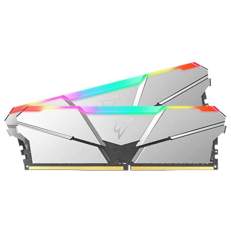 Memória DDR4 Netac Shadow RGB, 16GB (2x8GB), 3200MHz, Silver ...