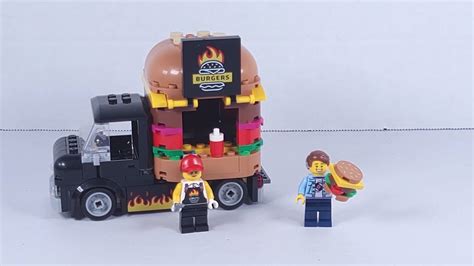 LEGO CITY Burger Truck Review 2024 Set YouTube