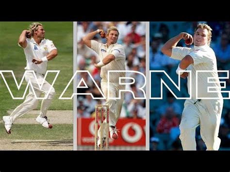 Shane Warne Bowling Action Slow Motion YouTube