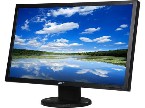 Refurbished: Acer 23" TN FHD LCD Monitor 5 ms 1920 x 1080 V233H AJbd ...