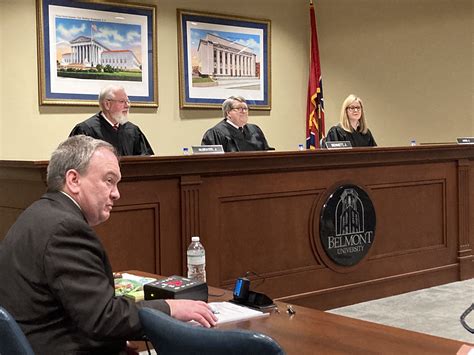 Court Of Appeals In Person Oral Arguments Returned To Belmont