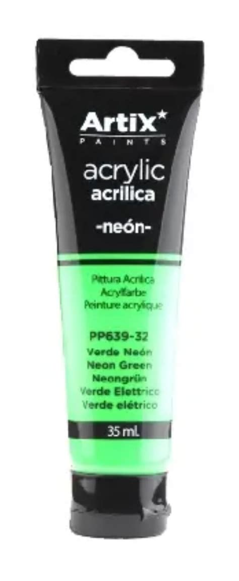 Artix Pp Neon Green Farba Akrylowa Ml Inna Marka Sklep