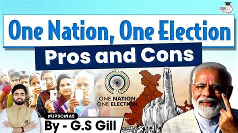 One Nation One Election In India Upsc Youtube