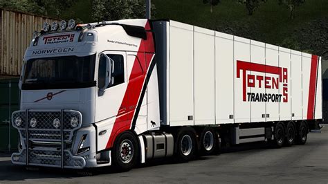 Volvo FH5 Toten Transport Combo Skin Exclusive 2 0 ETS 2