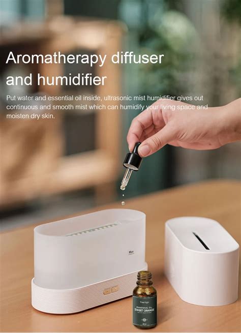 Difusor de Aroma Ultrasónico Kinscoter Humidificador Led Marketmex