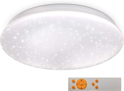 B K Licht plafonnier effet étoiles module LED 17W dimmable via