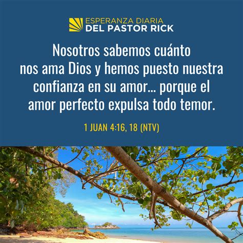 La Respuesta De Dios Para Tu Temor Pastor Rick S Daily Hope