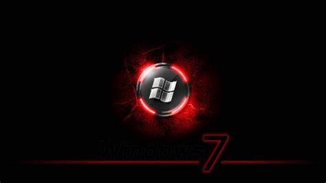 Free Download Hd Wallpaper Red Windows 7 Wallpaper Flare