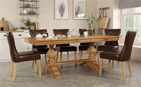 Cavendish Extending Dining Table Bewley Chairs Natural Oak Veneer