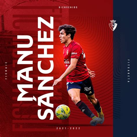 Oficial Manu Sánchez nuevo jugador de Osasuna Biwenger y Comunio