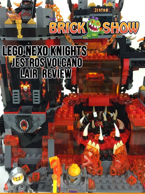 Amazon De Review Lego Nexo Knights Jestro S Volcano Lair Review Ov