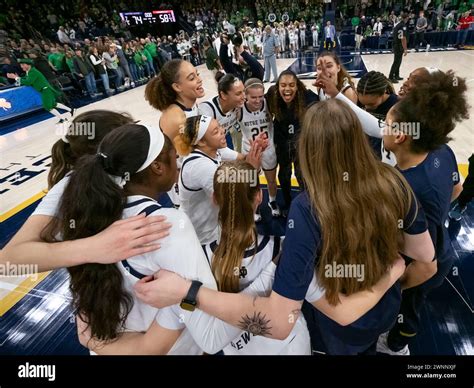 South Bend In March Notre Dame Fighting Irish Guard Hannah