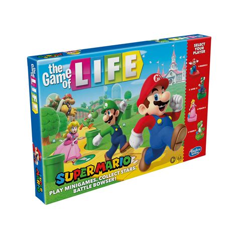 Hasbro Game Of Life Board Game Super Mario Edition Toys Zavvi Uk