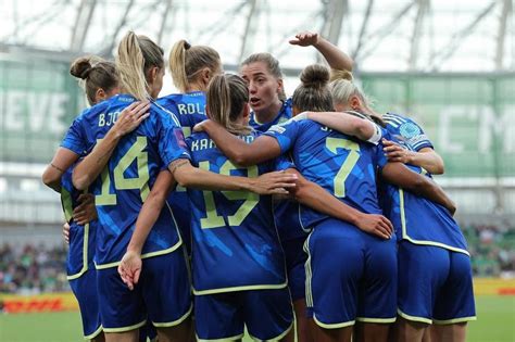 Sweden Sweep To 3 0 Win Over Ireland In Womens Euro Qualifier The