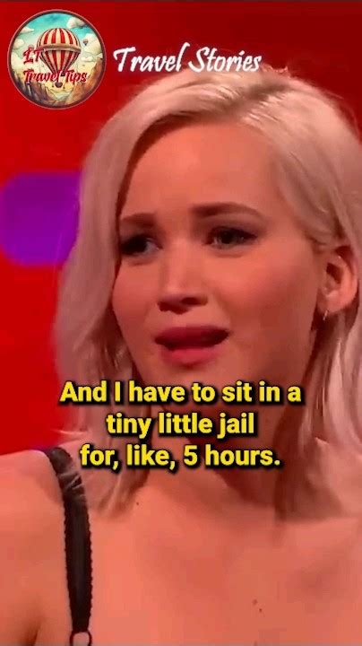 Jennifer Lawrence S Hilarious Customs Mishap A Work Trip Gone Wrong On