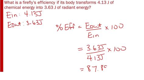 How To Calculate Efficiency Rate