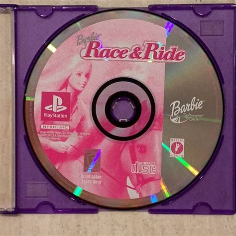 Barbie Other Barbie Race Ride Playstation Game Playstation Ps