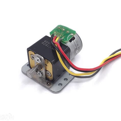 Micro Mini Motor Paso A Paso De Engranaje De Metal Completo De Precisi