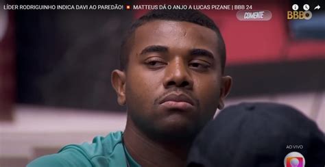 Saio Por Expulsão Rodriguinho Ameaça Bater Em Davi No Bbb 24