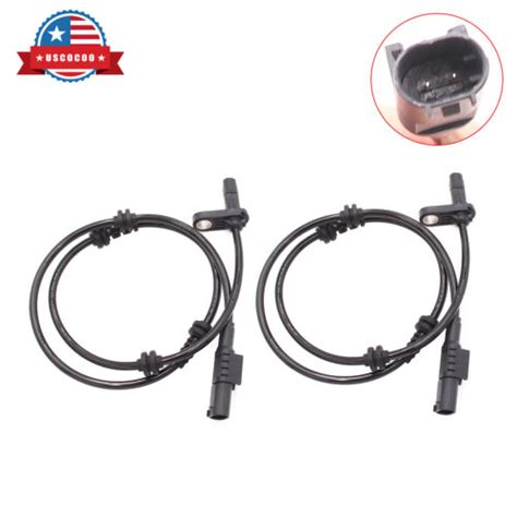 X Front Abs Wheel Speed Sensors Fit For Mercedes Benz E