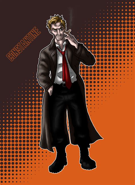Dc Constantine By Dread Softly On Deviantart