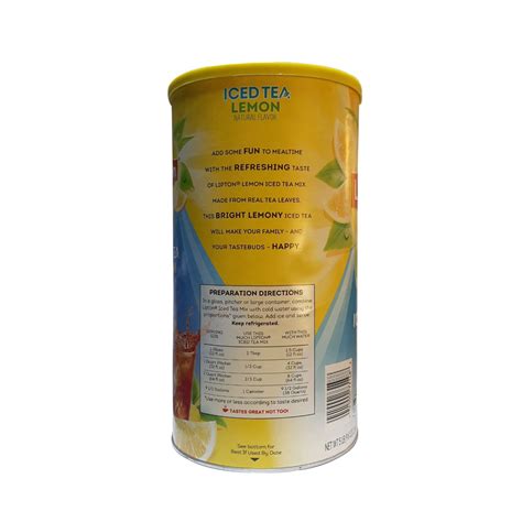 Lipton Iced Tea Lemon Natural Flavour 254 Kg