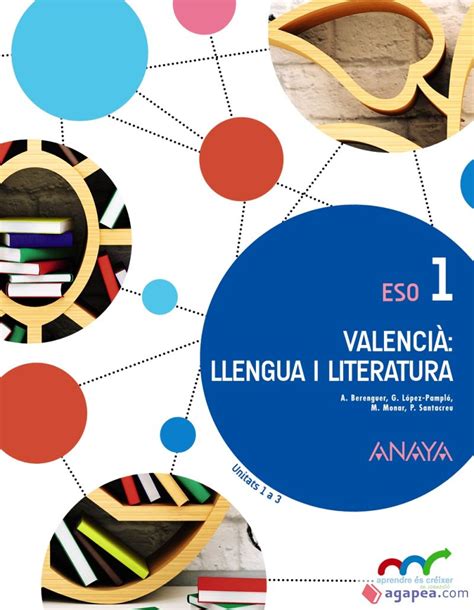 VALENCIA LLENGUA I LITERATURA 1 ESO ANAYA EDUCACION Agapea Libros