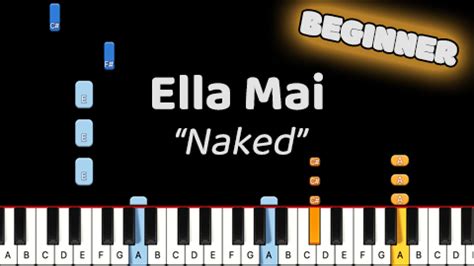 Ella Mai Naked Beginner MARKS PIANO