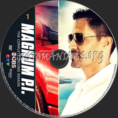 Magnum Pi Season 2 Dvd Label Dvd Covers And Labels By Customaniacs Id