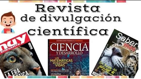 Armar Una Revista De Divulgaci N Cient Fica Para Ni Os Martes