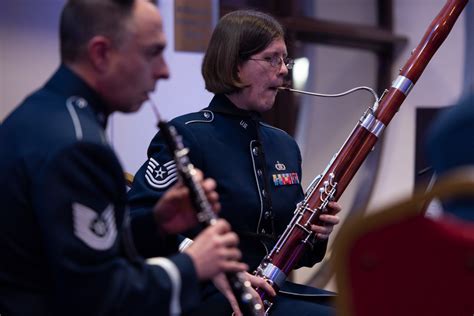 Dvids Images Winds Aloft Usafe Woodwind Quintet Engages With Th