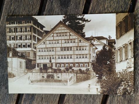 Photo Karte Appenzeller Haus Am Landsgemeindeplatz Trogen Kaufen