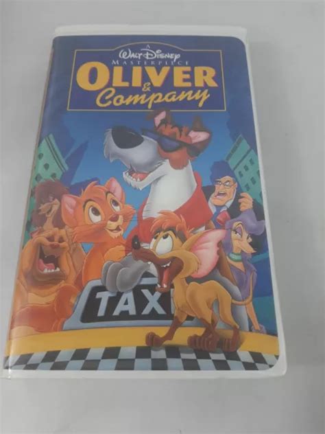 OLIVER AND COMPANY Walt Disney S Masterpiece Collection VHS 1996