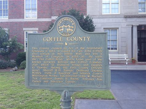 Historic Sign Coffee County Douglas Georgia Devtmefl Flickr