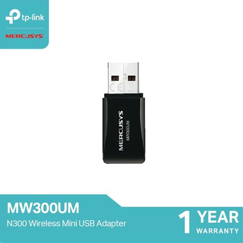 Mercusys Mw300um N300 Wireless Mini Usb Adapter Shopee Thailand