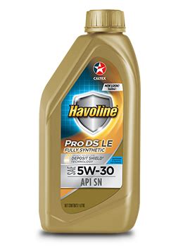 Havoline Prods Fully Synthetic Le Sae W Caltex Australia