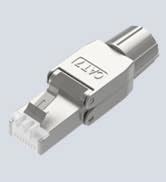 VCELINK Connettori RJ45 Senza Attrezzi Cat7 Plug RJ45 Schermato Per