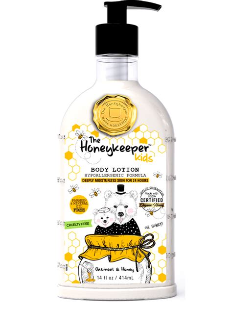 Body Lotion Oatmeal Honey The Honey Keeper