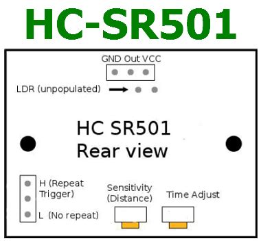 HC SR501 Datasheet PDF PIR MOTION DETECTOR