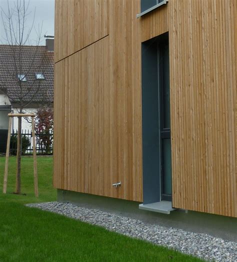 Holz Fassadenprofile Mit Nut Und Feder Horizontal Oder Vertikal