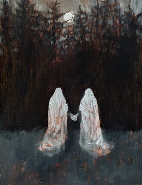 Spooky Paintings Early 2020 On Behance