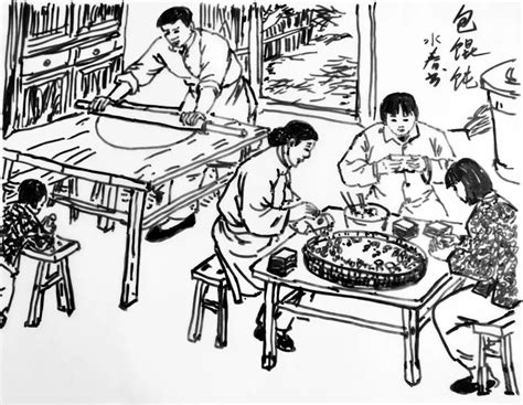 包馄饨简笔画图片馄饨一步一步画第5页大山谷图库