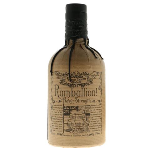 Rumbullion Navy Strength 07l 57 Vol Rumbullion Rhum