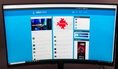 AOC CQ32G3SU 165Hz Gaming Monitor Review - EnosTech.com
