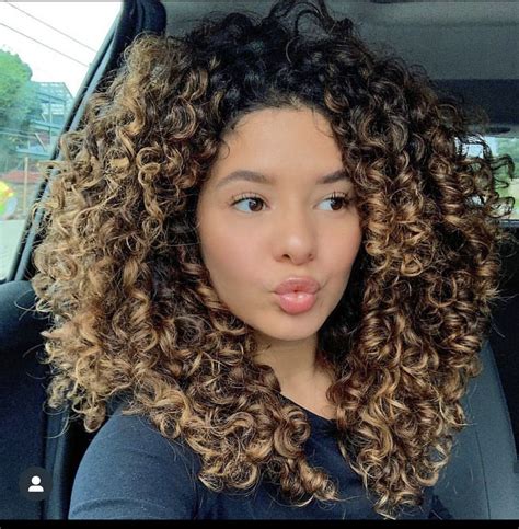 Pin By Evie 💕 On Hair Colored Curly Hair Dyed Curly Hair Perfect Curly Hair