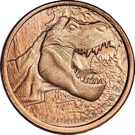 Unze Kupferm Nze Tyrannosaurus Rex Online Kaufen Bei Gold Barren De