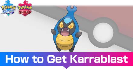 Karrablast - Evolutions, Location, and Learnset | Pokemon Sword and ...