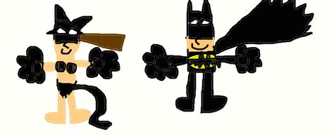 Female Catjosh In Bikini With Batsilv By Flyscratch On DeviantArt
