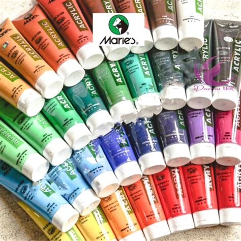 Jual Maries Acrylic Paint Acrylic Cat Akrilik Maries Ml Shopee