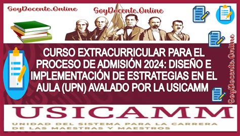 Curso Extracurricular Para El Proceso De Admisi N Dise O E